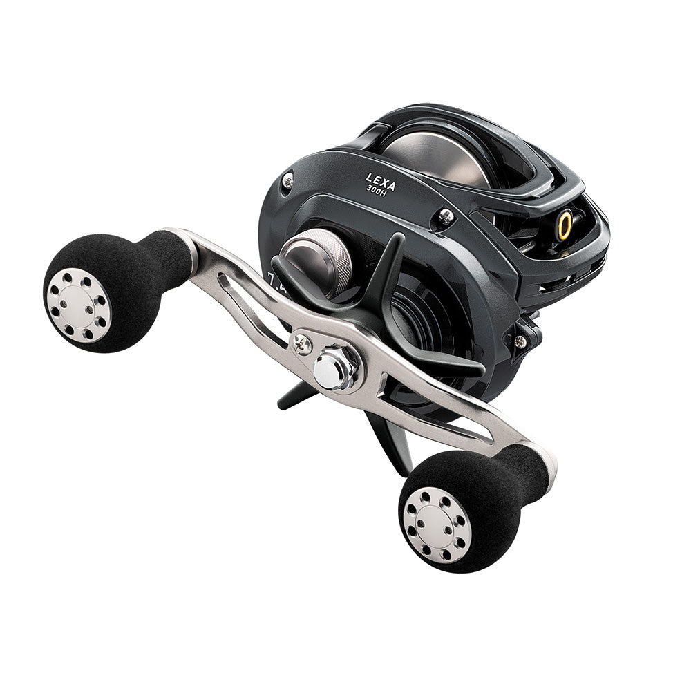 Daiwa Lexa 400 Baitcasting Reel  High Speed  Dual Paddle Handle LX400