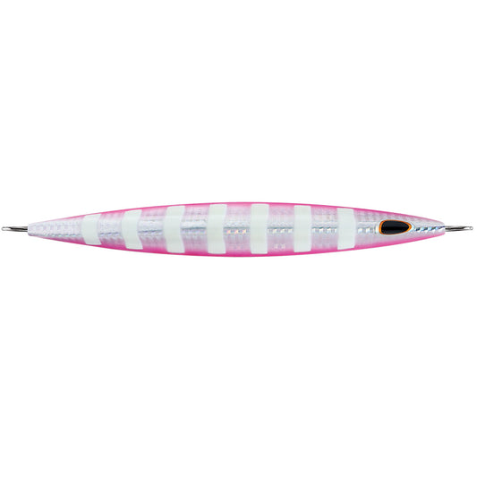 Williamson Kensaki 280 Jig  725  978oz  Silver Pink Zebra KSJ280SPZ
