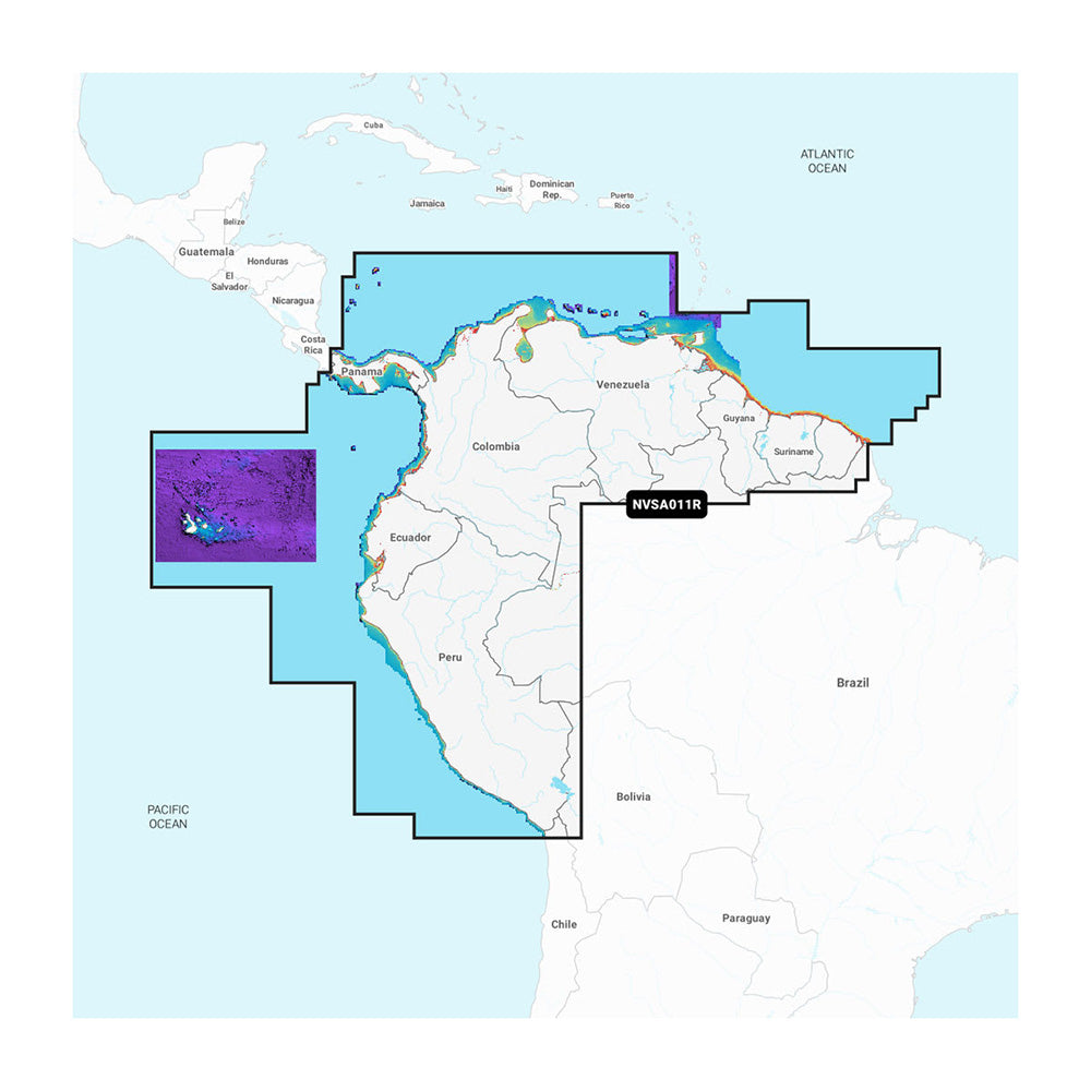 Garmin Navionics Vision NVSA011R South America North 010C145200