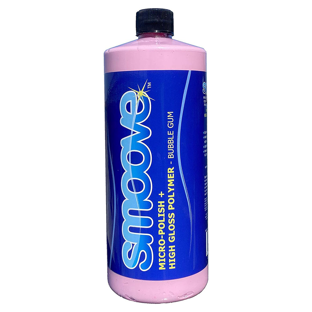 Smoove Bubble Gum Micro Polish  High Gloss Polymer  Quart SMO009