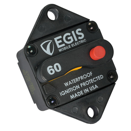 Egis 60A Panel Mount Circuit Breaker  285 Series 4706060