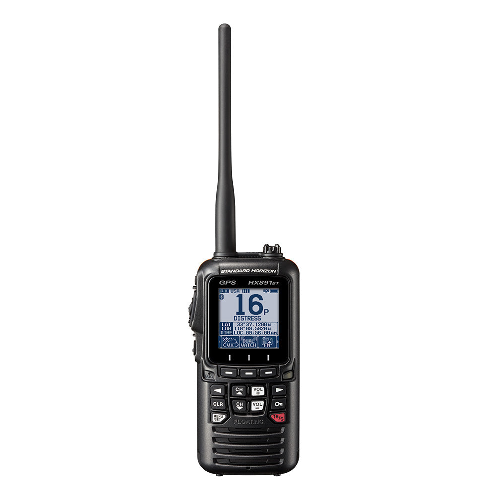 Standard Horizon HX891BT Handheld VHF wBluetooth  Black HX891BTBK