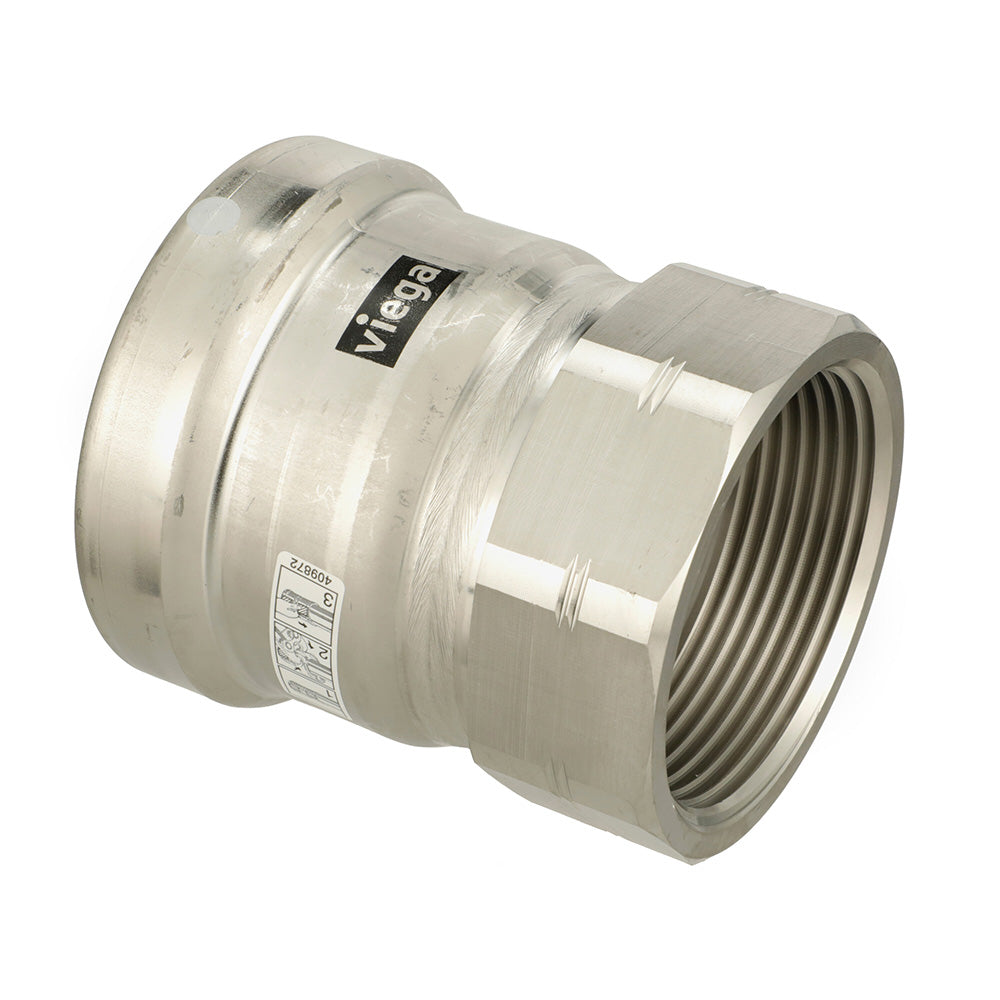 Viega MegaPress 316 FKM FPT Adapter  4 x 4 FPT 98325