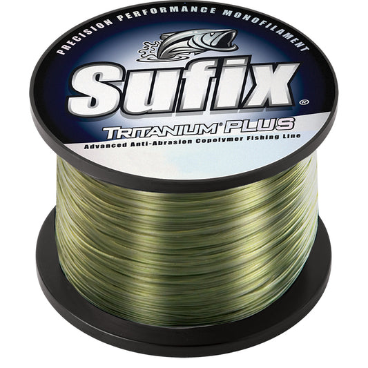 Sufix Tritanum Plus  10lb  Dark Green  1495 yds 696110G
