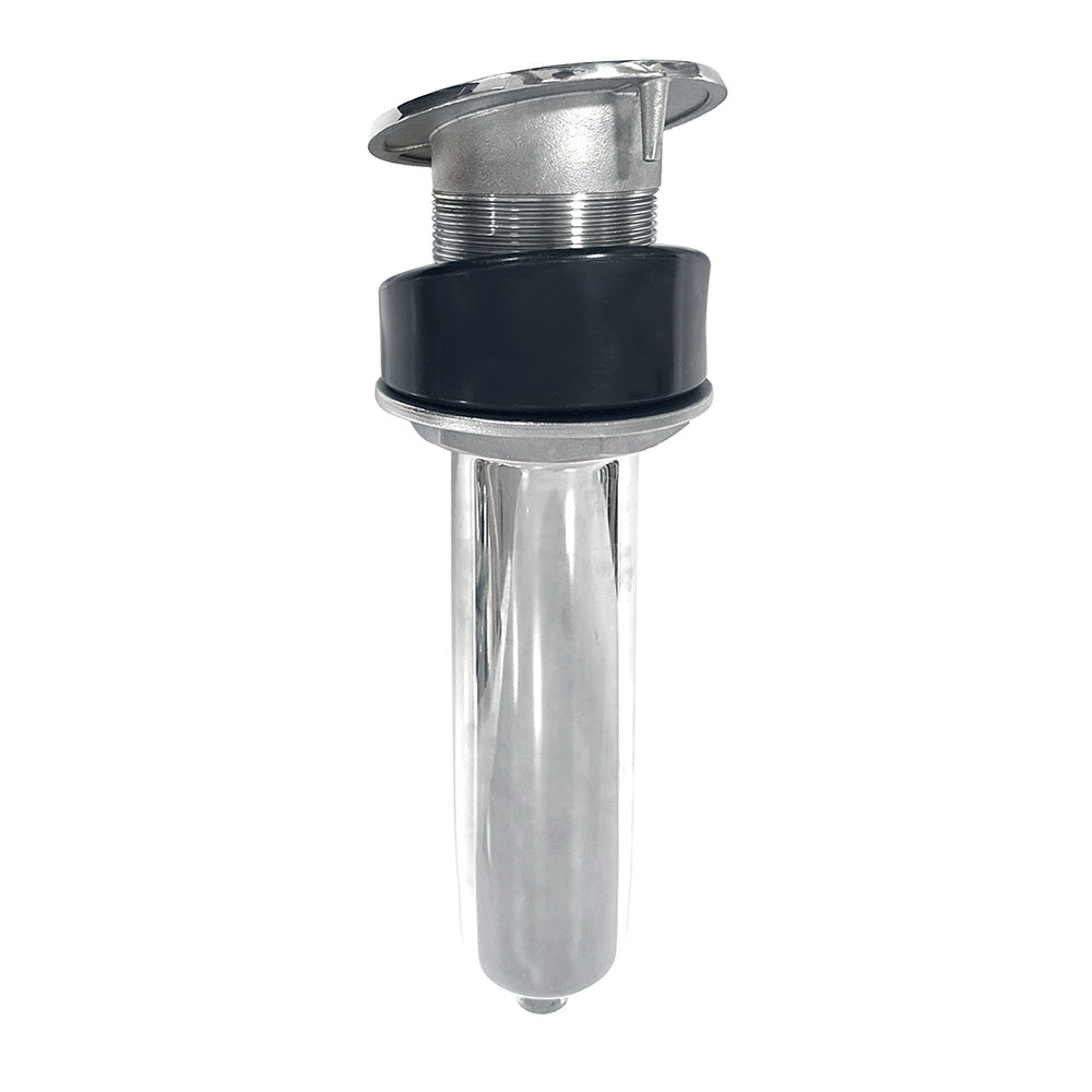 Tigress 105 15Degree Swivel Rod Holder  Screwless  Stainless Steel 77279