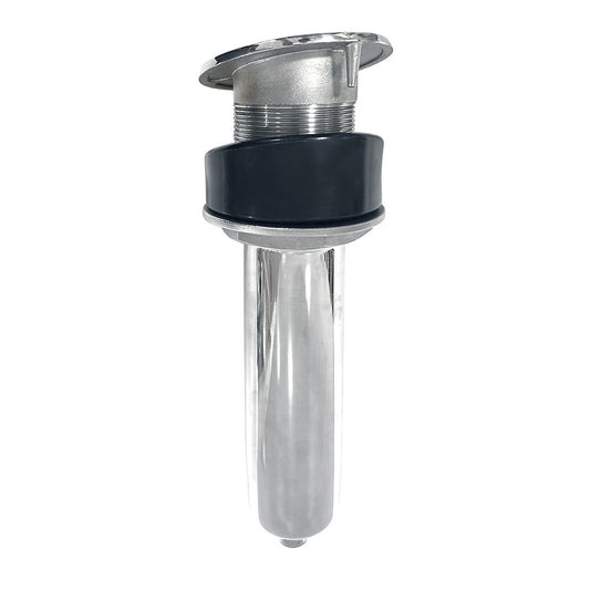 Tigress 105 15Degree Swivel Rod Holder  Screwless  Stainless Steel 77279