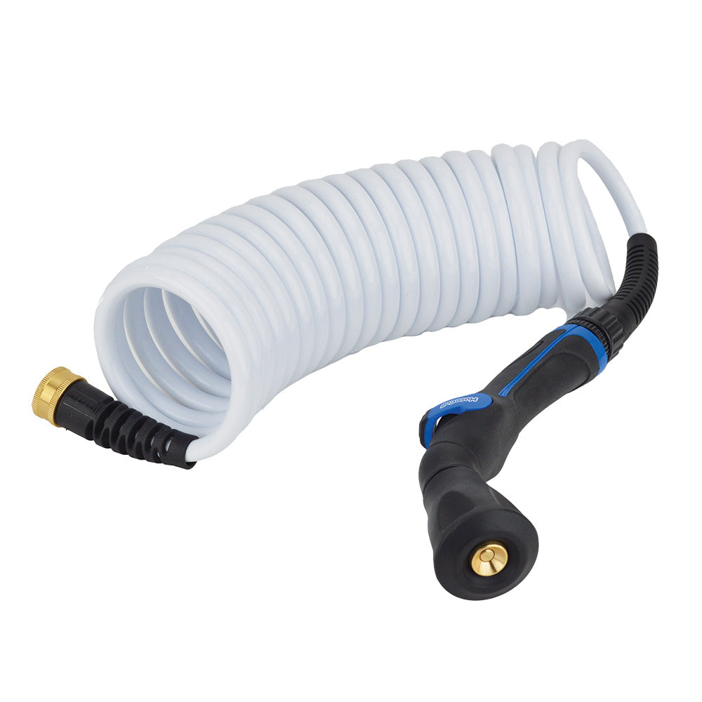 HoseCoil Skipper Spray System w20 38 Hose  White HS2011K