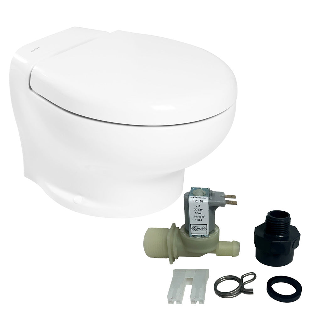 Thetford Nano Touch Compact Toilet Freshwater Kit  12V TNAN012PWTSFTNAFWKIT