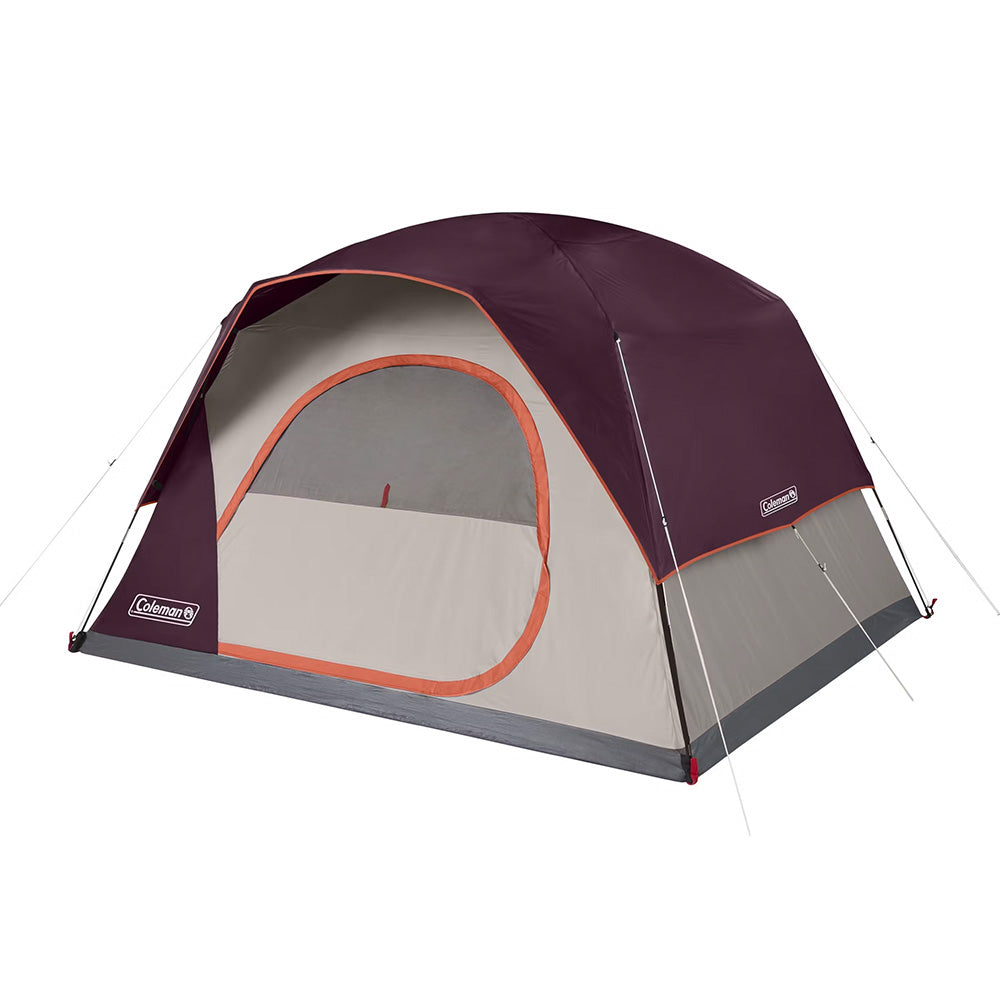 Coleman 6Person Skydome Camping Tent  Blackberry 2207024