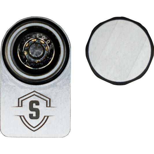Secure Outdoors Elite Lock  Single  Universal  Silver SOELSUNSV