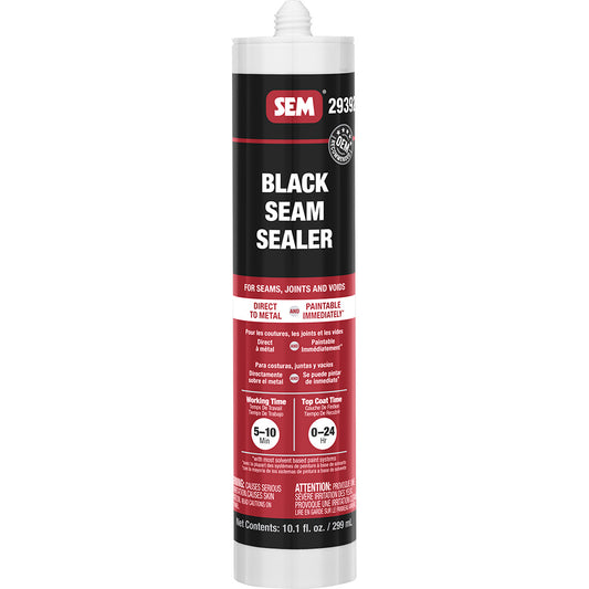 SEM 1K Seam Sealer  101oz Tube  Black 29392