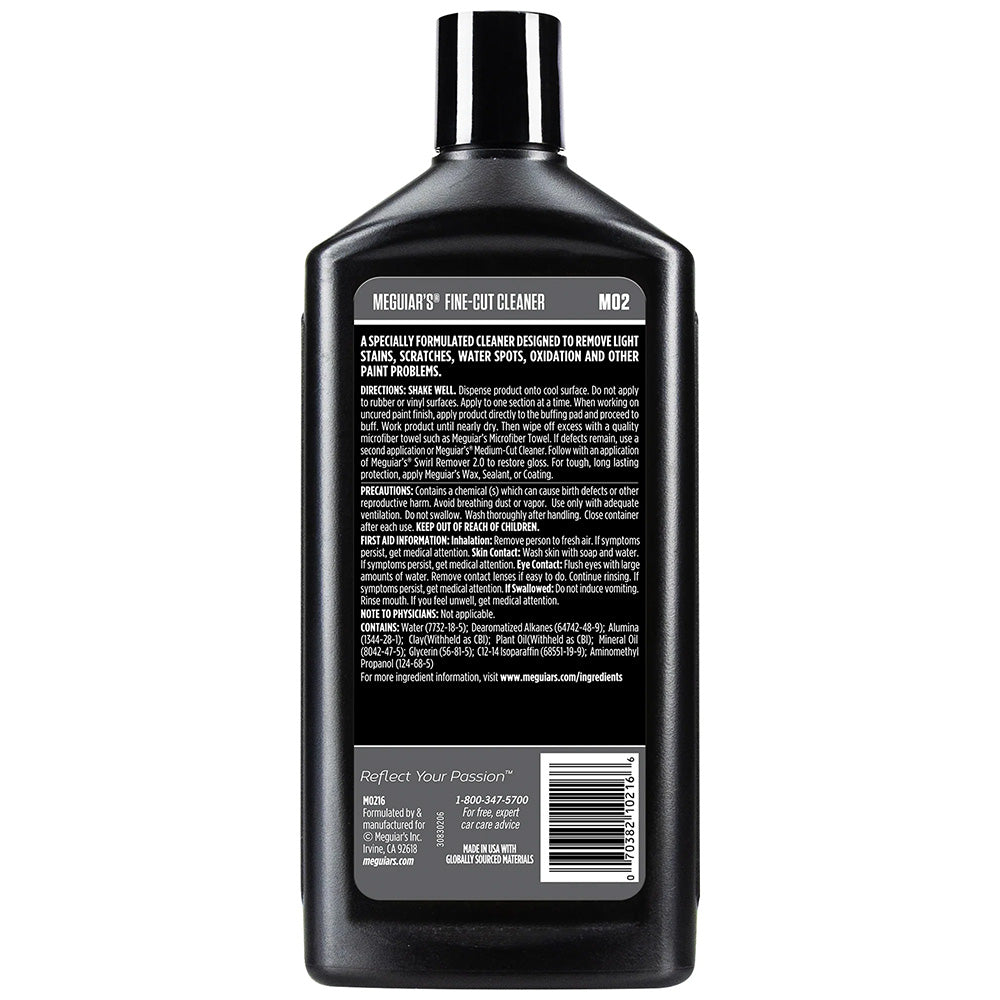 Meguiars FineCut Cleaner  16oz M0216