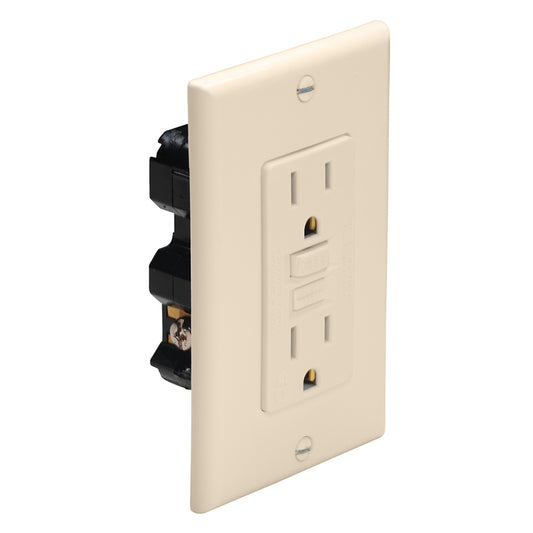 Marinco Ground Fault Circuit Interrupter GFCI  Ivory 1591FI