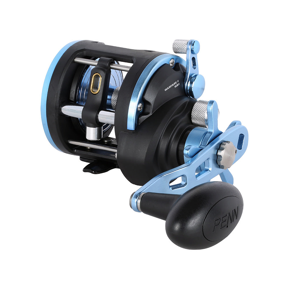 PENN WARII15LWLH Warfare II Level Wind 15 Left Hand Conventional Reel 1639128