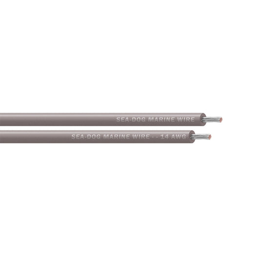SeaDog 14 AWG Grey Primary Wire  1000 8014119