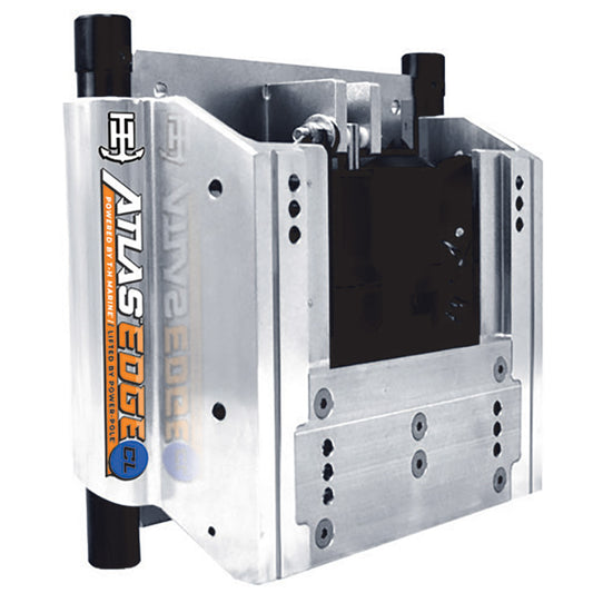 TH Marine ATLAS EDGE 10 Set Back Hydraulic Jack Plate  Classic  Silver AHJE10VDP