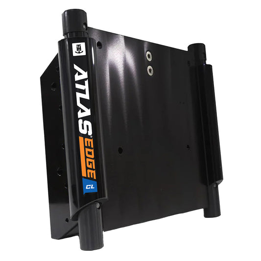 TH Marine ATLAS EDGE 12 Set Back Hydraulic Jack Plate  Classic  Black AHJE12VBDP
