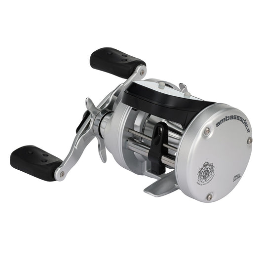 Abu Garcia Ambassadeur C1 6500 Round Reel wDigital Line Counter  Right Hand C16500LC 1649434