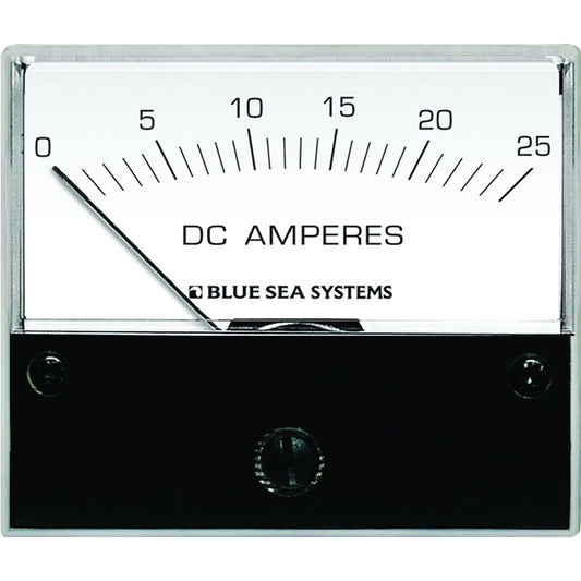 Blue Sea 8005 DC Analog Ammeter  234 Face 025 Amperes DC 8005