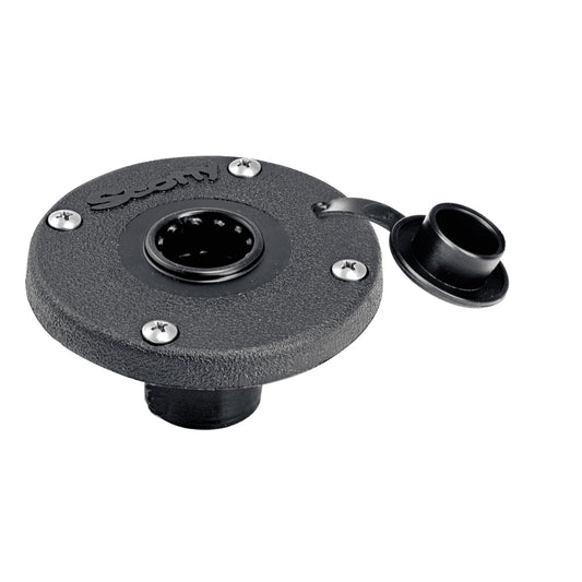 Scotty 344 Round Flush Deck Mount 344BK