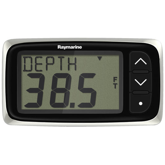 Raymarine i40 Depth Display System wThruHull Transducer E70142