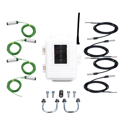 Davis Complete Wireless Soil MoistureTemperature Station  Includes Sensors 6345CS