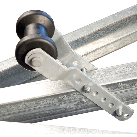 CE Smith 5 Adjustable Keel Roller Assembly f3 Tongue  Black 32003G