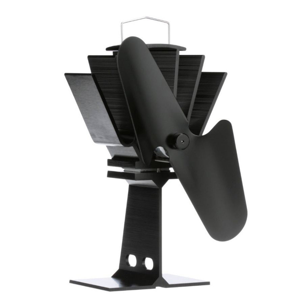 Ecofan by Caframo Original Heat Powered Stove Fan  Black Blade 800CAXBX