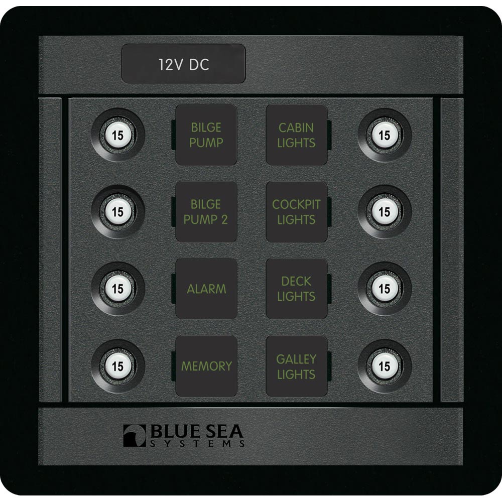 Blue Sea 1450 DC 8 Position CLB Square 1450