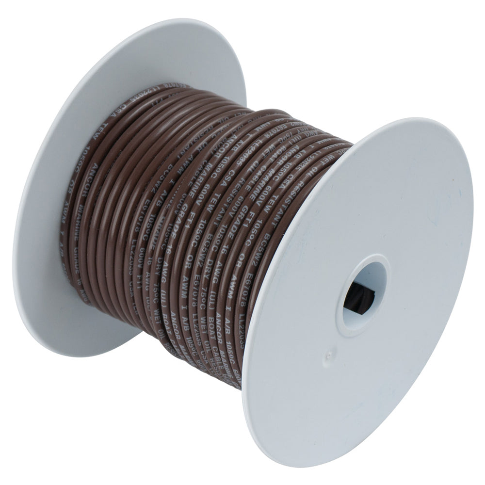 Ancor Brown 14AWG Tinned Copper Wire  100 104210