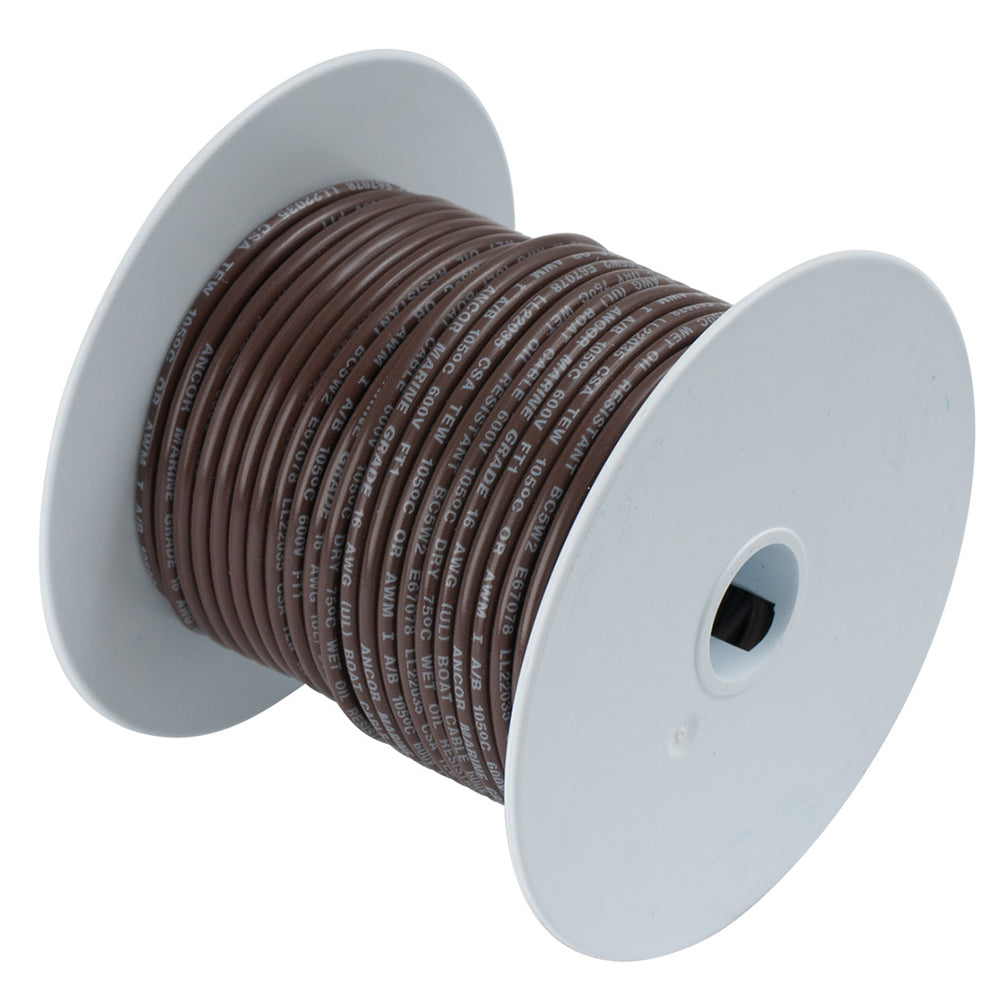 Ancor Brown 14 AWG Tinned Copper Wire  15 184203