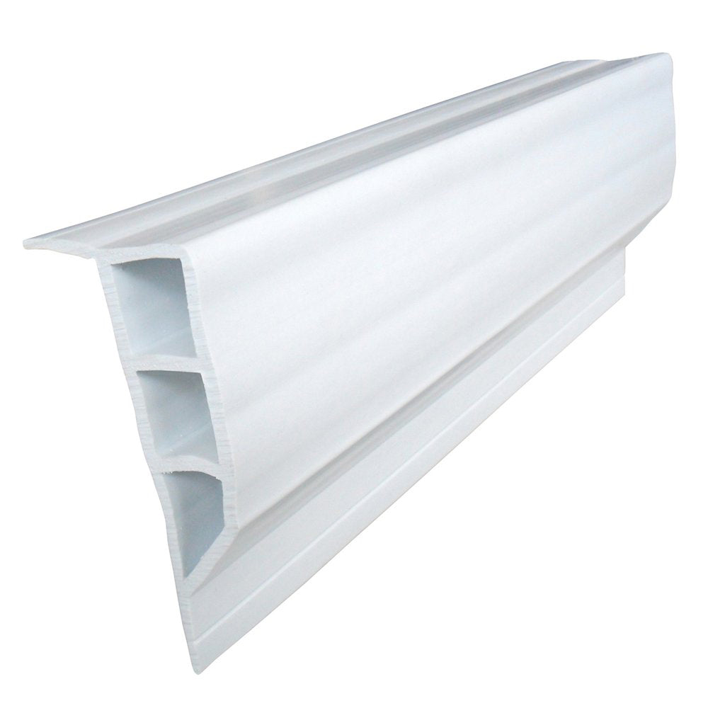 Dock Edge Standard PVC Full Face Profile  16 Roll  White 1160F