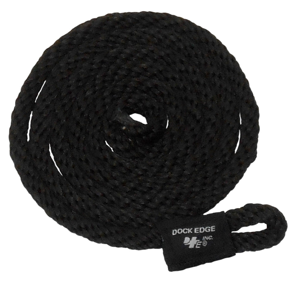 Dock Edge Fender Line  38 x 5  Black  2Pack 91566F