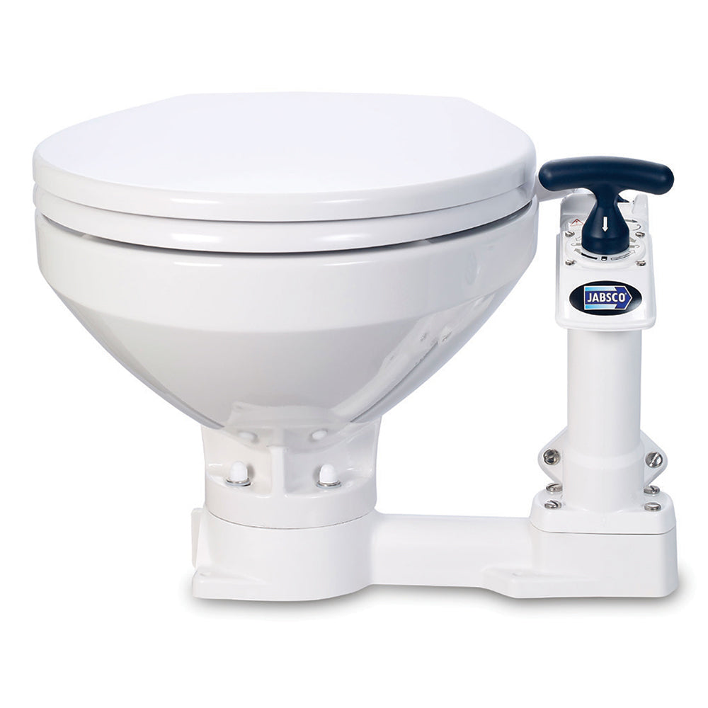Jabsco Manual Marine Toilet  Regular Bowl wSoft Close Lid 291205100