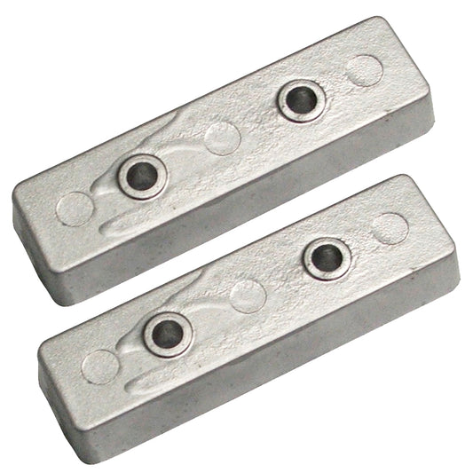 Tecnoseal TECBNT Bennett Trim Tab Anode  Zinc  Pair TECBNT