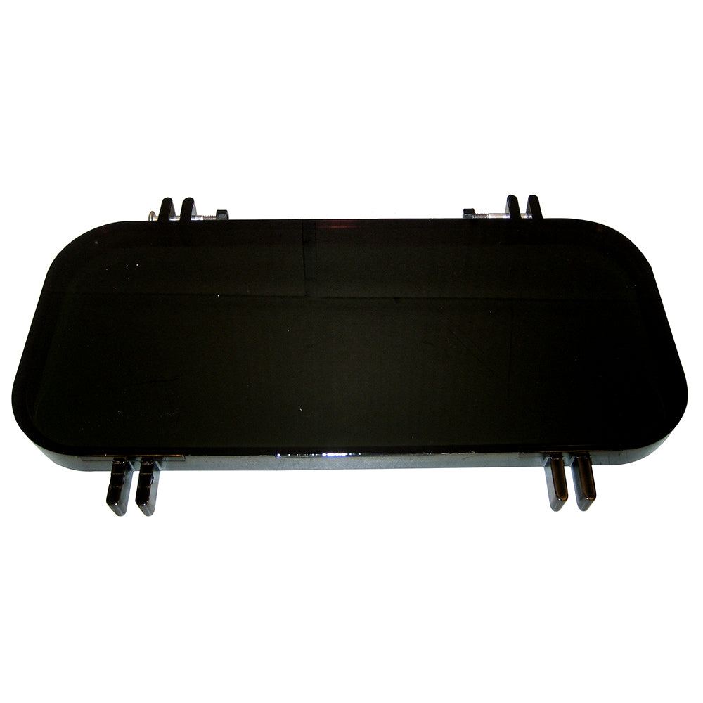 Beckson Replacement Portlight Lens Only  5 x 12  Smoke LNZ512S