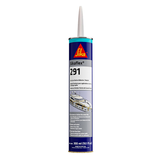 Sika Sikaflex 291 Fast Cure Adhesive  Sealant 103oz300ml Cartridge  Black 90923
