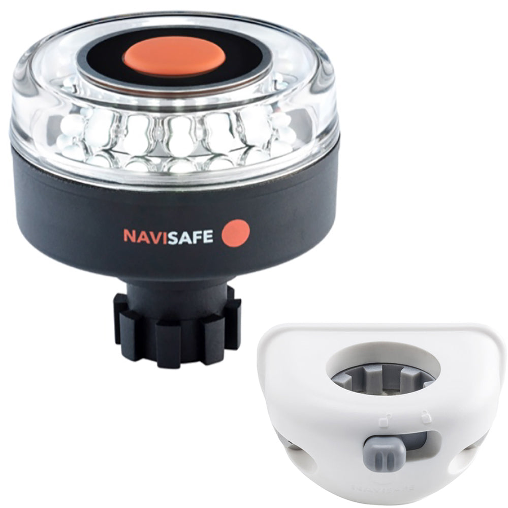 Navisafe Navilight 360 2NM wNavibolt Base  Vertical Mount  White 042KIT6