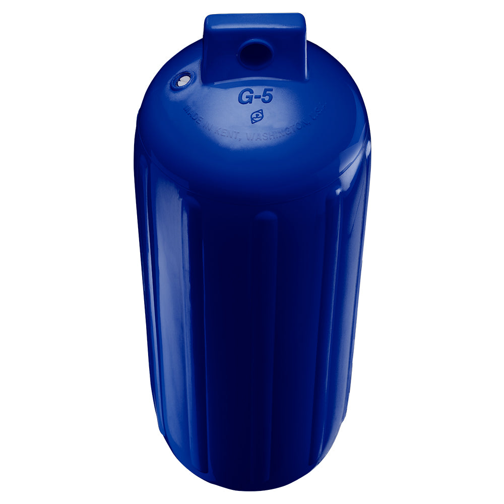 Polyform G5 Twin Eye Fender 88 x 268  Cobalt Blue wAdapter G5 COBALT BLUE WAIR ADAPTER