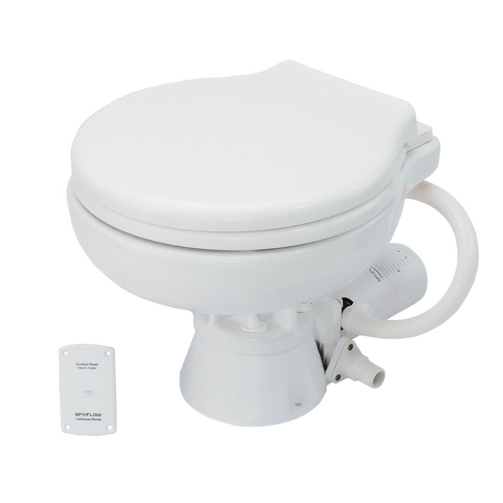 Johnson Pump AquaT Electric Marine Toilet  Super Compact  12V 804762601