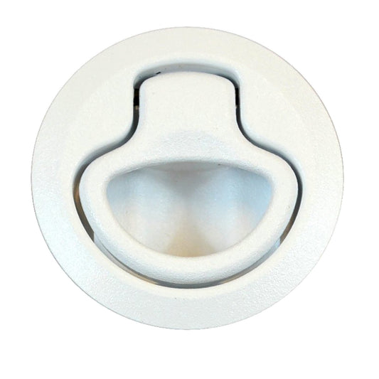 Southco Flush Pull Latch  Pull To Open  NonLocking White Plastic M1631