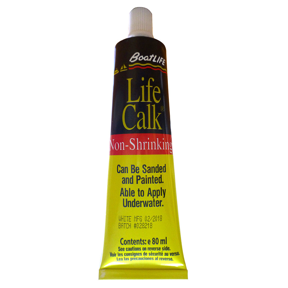 BoatLIFE LifeCalk Sealant Tube  NonShrinking  28 FL Oz  Black 1031