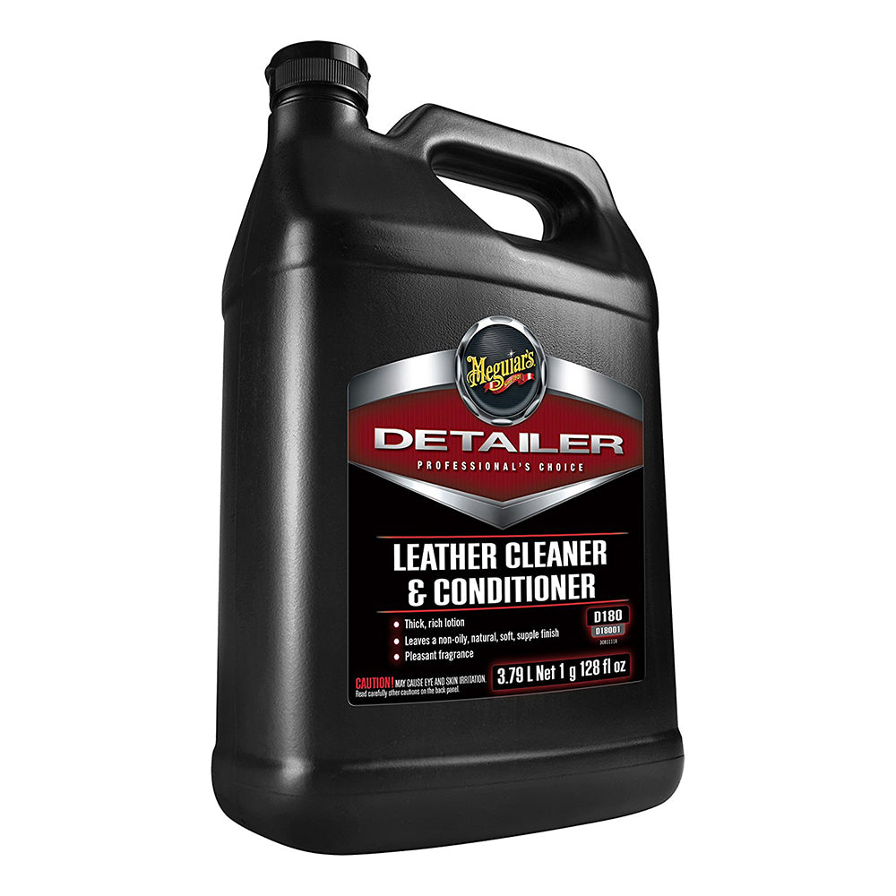 Meguiars Detailer Leather Cleaner  Conditioner  1Gallon D18001