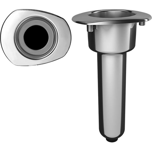 Mate Series Elite Screwless Stainless Steel 0 Rod  Cup Holder  Drain  Oval Top C2000DS