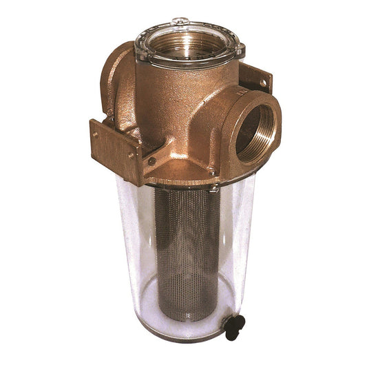 GROCO ARG500 Series 12 Raw Water Strainer wStainless Steel Basket ARG500S