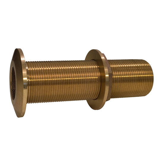 GROCO 114 Bronze Extra Long ThruHull Fitting wNut THXL1250W