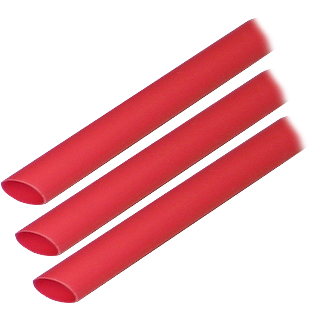 Ancor Heat Shrink Tubing 316 x 3  Red  3 Pieces 302603