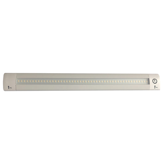 Lunasea 12 Adjustable Linear LED Light wBuiltIn Touch Dimmer Switch  Cool White LLB32KC0100