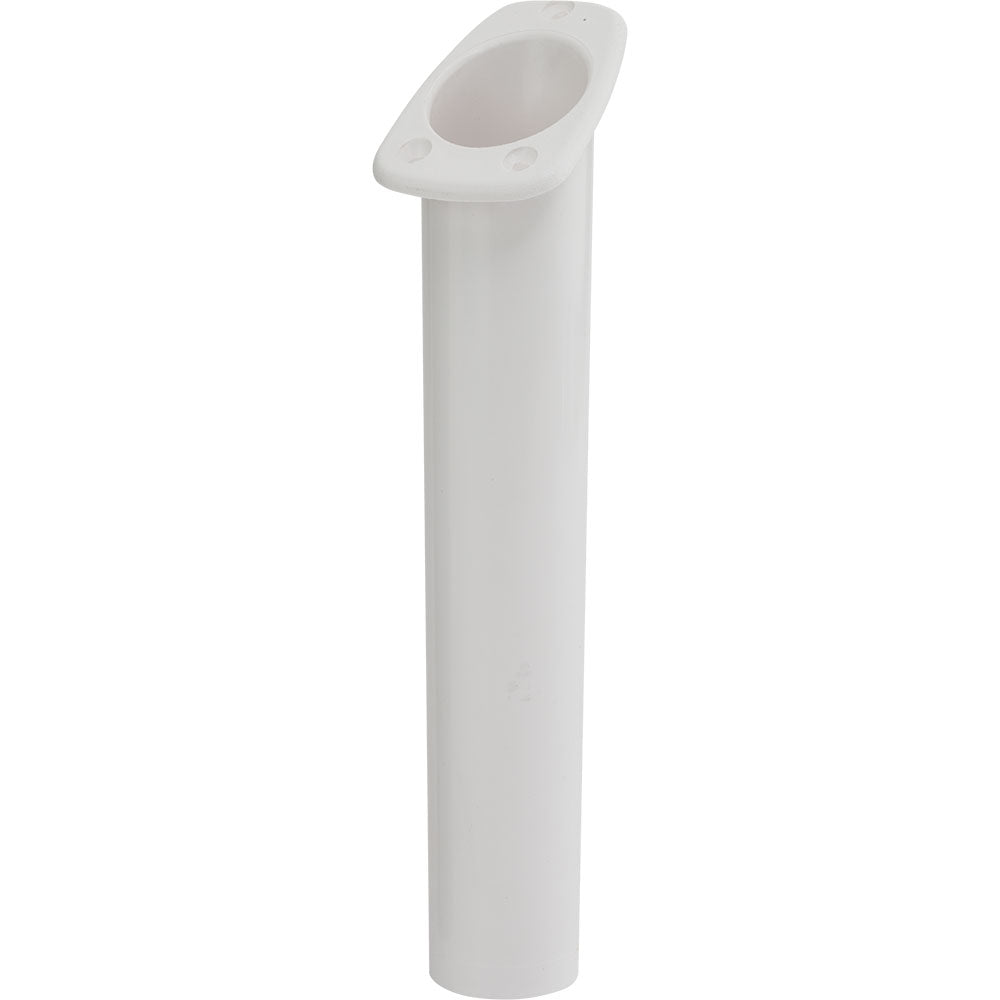 SeaDog Narrow Gunnel Flush Mount Rod Holder  White 3250611