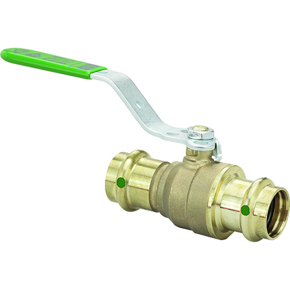 Viega ProPress 34 Zero Lead Bronze Ball Valve wStainless Stem  Double Press Connection  Smart Connect Technology 79928